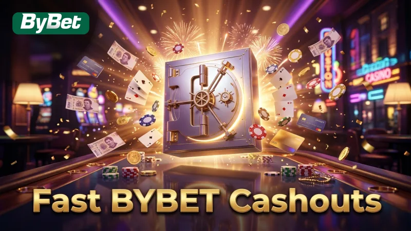 BYBET prioritizes swift and secure cash-in and cash-out processing times.