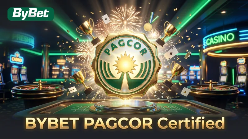 BYBET's PAGCOR license guarantees a trusted and legitimate gaming platform.