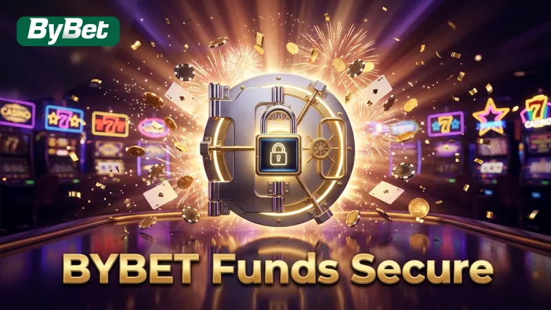 BYBET uses robust security measures to protect your funds during every transaction.
