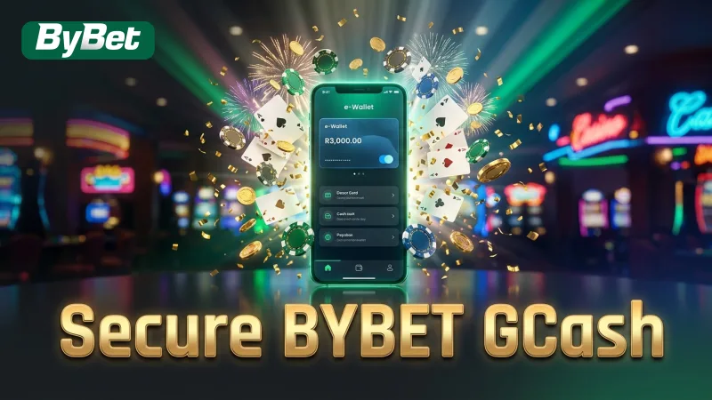 Seamless GCash integration makes cash-in and cash-out easy for BYBET players.