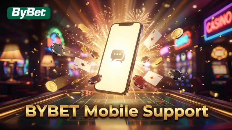 BYBET's dedicated support team handles your mobile inquiries efficiently, ensuring a smooth experience.