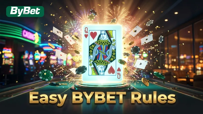 BYBET presents the simplified game rules for Dragon Tiger, making it easy for beginners.