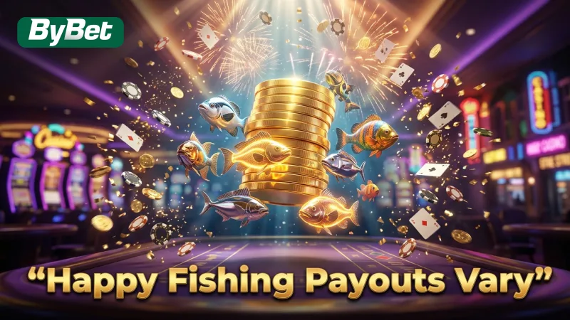 Know your target: different fish offer varied BYBET Happy Fishing payouts.