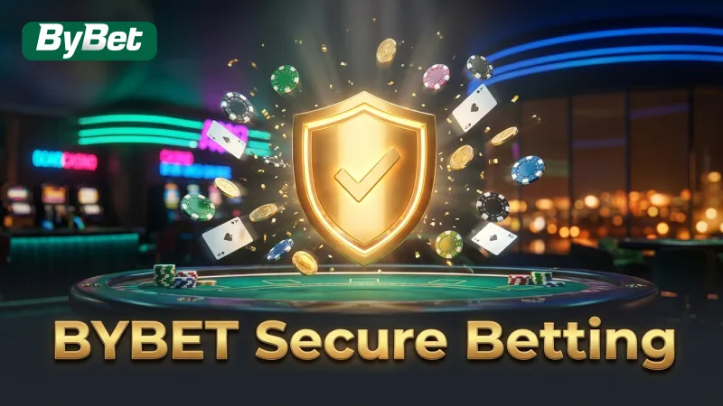 BYBET safeguards your betting activity with robust security.