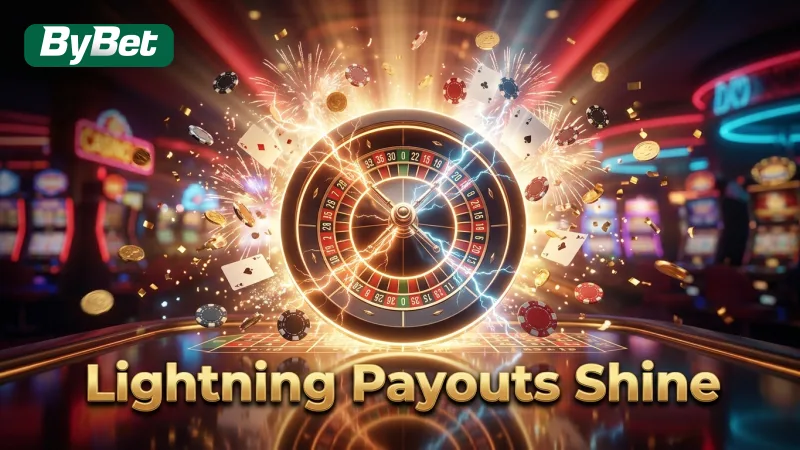 Lightning Roulette electrifies wins with its dynamic multipliers, changing the game experience.