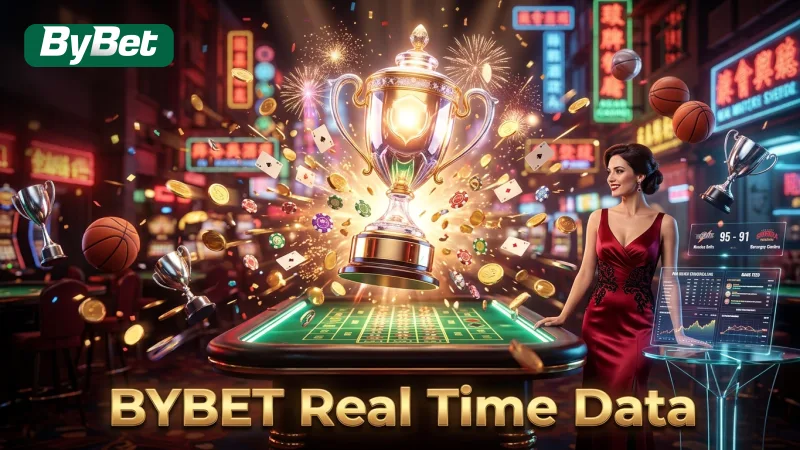 BYBET provides real-time statistics to inform your live betting strategies.