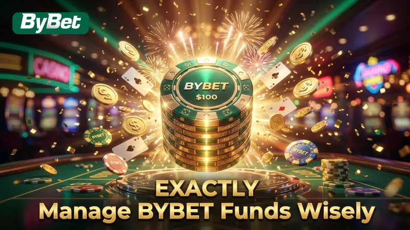 Smart bankroll management ensures longer playtime and better chances for big wins on BYBET.
