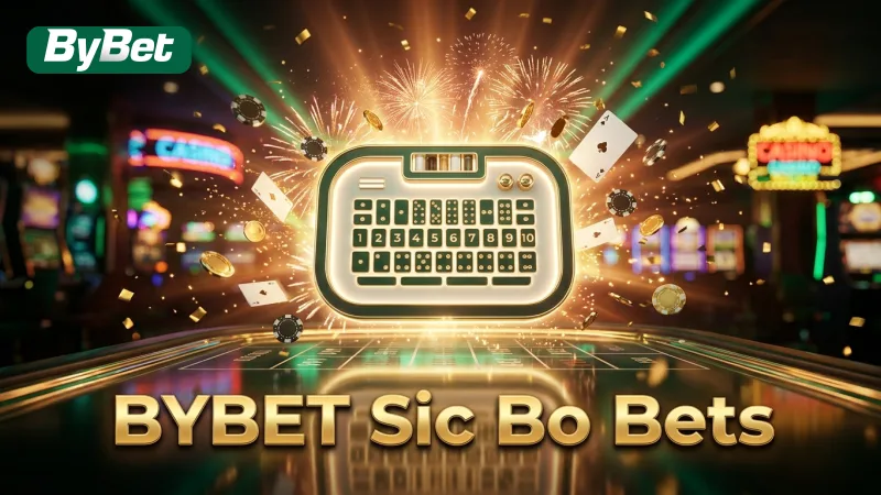 Explore BYBET's Sic Bo table for diverse betting options.