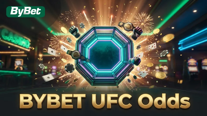 BYBET presents up-to-date UFC Fight Odds for every major event.